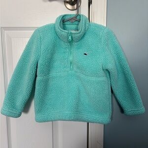 COPY - Vineyard Vines Toddler Half-Zip Sherpa